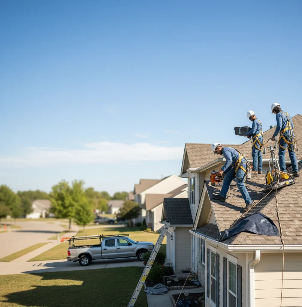 Roof Repair in Rock